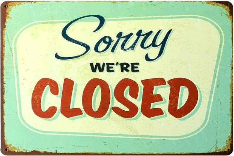 Sluitingsperiodes 2026 -> Herfstvakantie gesloten!!